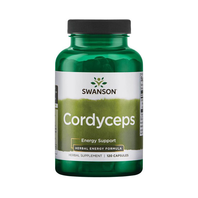 SWANSON CORDYCEPS 600mg - 120 kaps SWANSON CORDYCEPS 600mg - 120 kaps