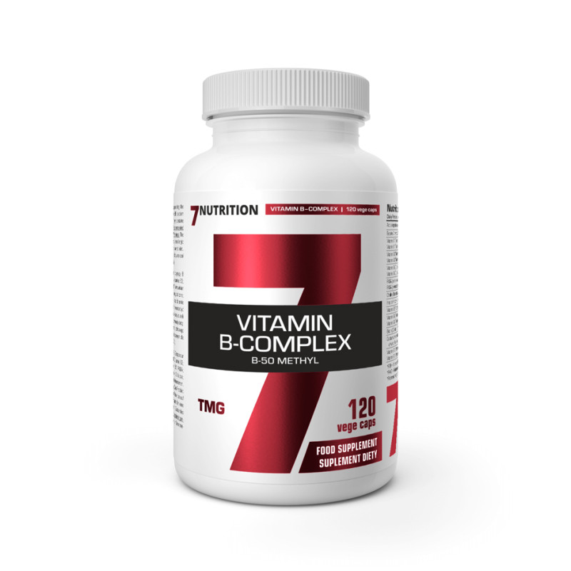 7 NUTRITION B-COMPLEX B50 METHYL - 120kaps