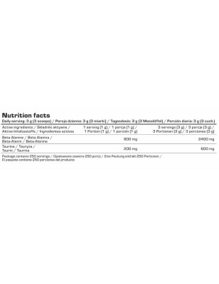 7 NUTRITION BETA ALANINE 250g