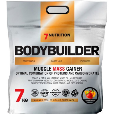 7 NUTRITION BODYBUILDER 7000g - potrójna czekolada