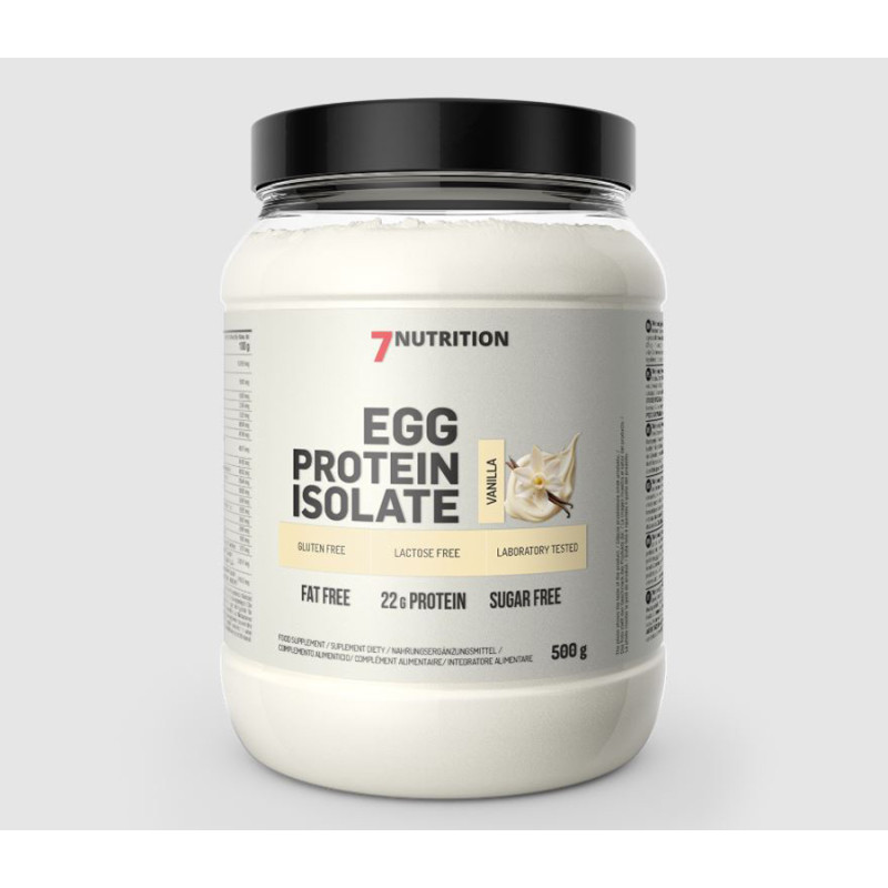 7 NUTRITION EGG PROTEIN 500 g - VANILLA