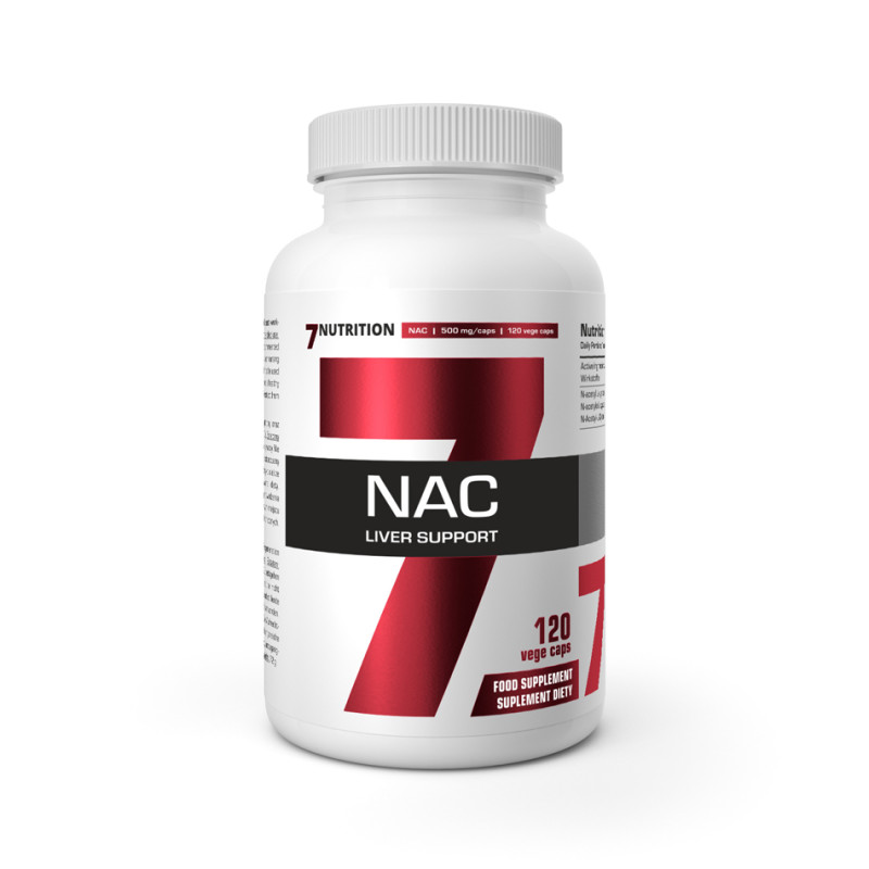 7 NUTRITION NAC 150 mg + VIT. C - 120 kaps 7 NUTRITION NAC 150 mg + VIT. C - 120 kaps