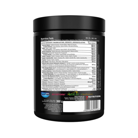 7 NUTRITION VIPER pre-workout 360g ice mango lime