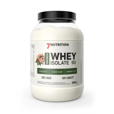 7 NUTRITION WHEY ISOLATE 90 - 1000g gingerbread