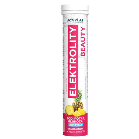 ACTIVLAB ELEKTROLITY BEAUTY 20 tabl tuba - ananas