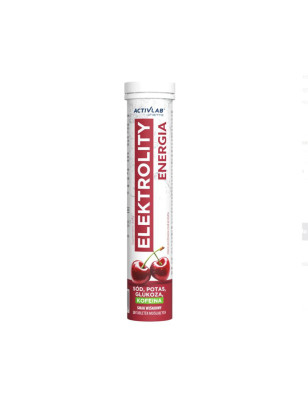 ACTIVLAB ELEKTROLITY ENERGIA 20 tabl tuba - wiśnia