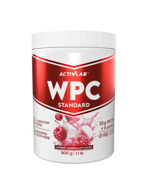 ACTIVLAB WPC STANDARD 500 g - pianka malinowa