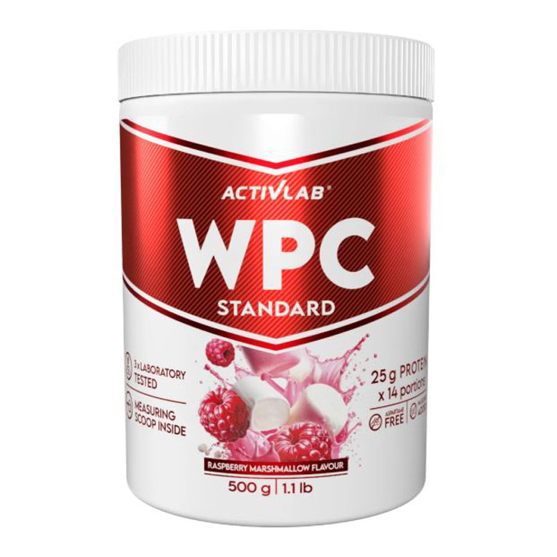 ACTIVLAB WPC STANDARD 500 g - pianka malinowa ACTIVLAB WPC STANDARD 500 g - pianka malinowa