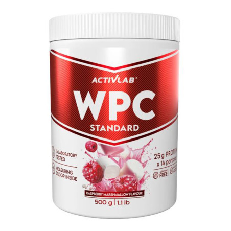 ACTIVLAB WPC STANDARD 500 g - pianka malinowa
