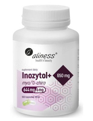 ALINESS INOZYTOL myo/D-chiro 650mg+B6-100kaps veg