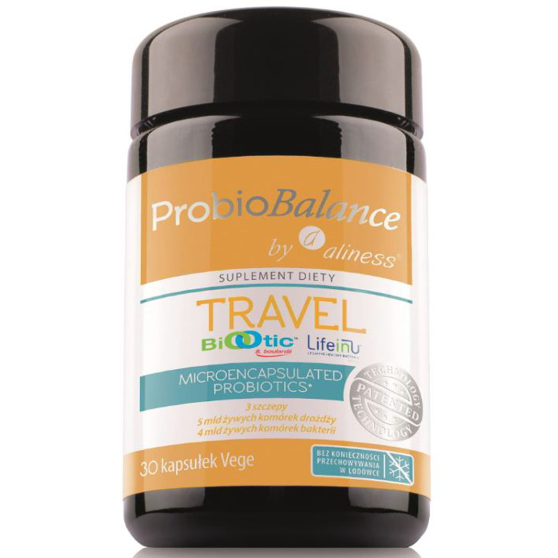 ALINESS PROBIOBALANCE TRAVEL - 30 kaps vege