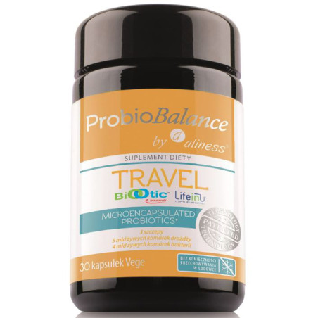 ALINESS PROBIOBALANCE TRAVEL - 30 kaps vege