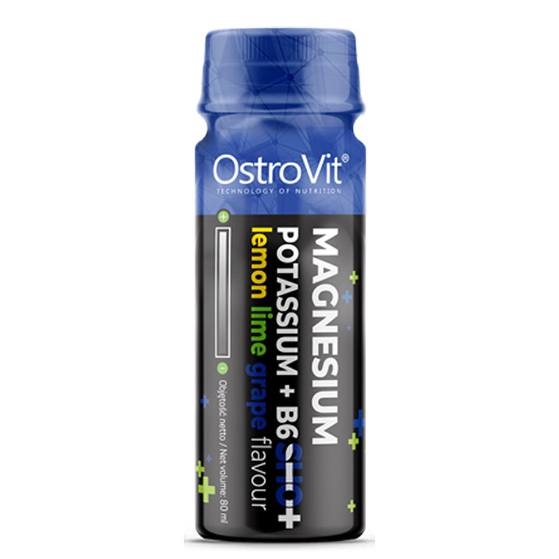 OSTROVIT MAGNESIUM POTASSIUM+ B6 SHOT 80ml