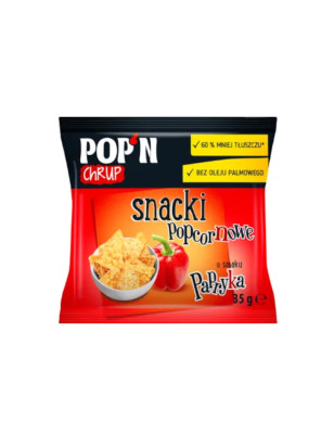 SANTE POP'N CHRUP SNACKI POPCORNOWE PAPRYKA-35g