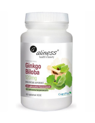 ALINESS GINKGO BILOBA 120mg - 60 tabl vege