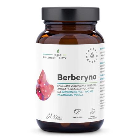 AURA BERBERYNA 490 mg - 60 kaps