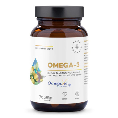 AURA OMEGA 3  1200mg - 120 kaps
