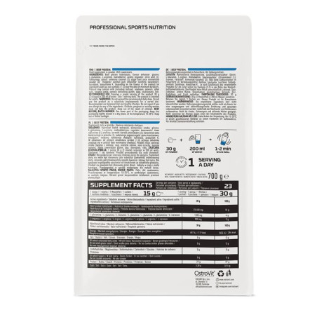 OSTROVIT HYDRO BEEF PROTEIN 700 g cola
