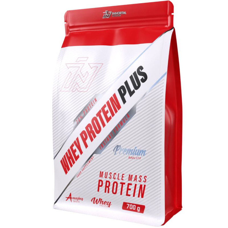 IMMORTAL WHEY PROTEIN PLUS 700 g - strawberry IMMORTAL WHEY PROTEIN PLUS 700 g - strawberry