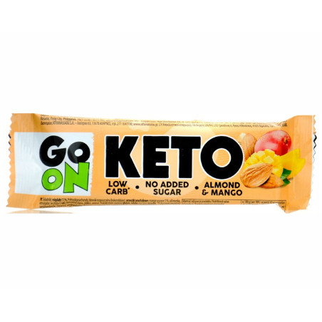 GO ON KETO BAR MANGO 50 g