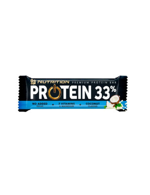 GO ON NUTRITION PROTEIN BAR 33% 50g - coconut