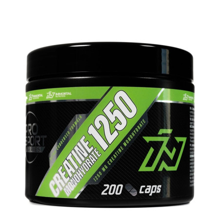 IMMORTAL CREATINE MONOHYDRATE 1250mg - 200 kaps