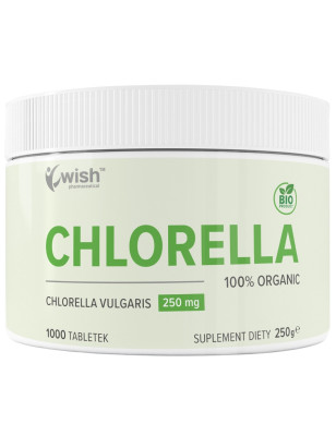 WISH CHLORELLA 250mg - 1000 tabl