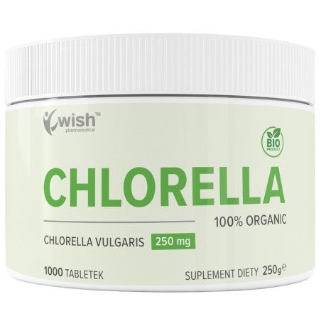 WISH CHLORELLA 250mg - 1000 tabl