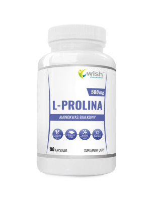 WISH L-PROLINA 500mg - 90 kaps