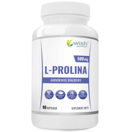 WISH L-PROLINA 500mg - 90 kaps