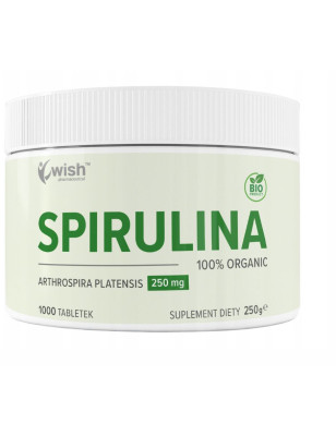 WISH SPIRULINA 500mg - 1000 tabl