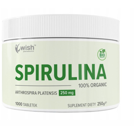 WISH SPIRULINA 500mg - 1000 tabl