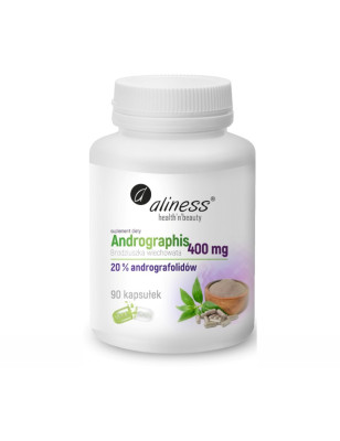 ALINESS ANDROGRAPHIS 400mg (20%) - 90 kaps