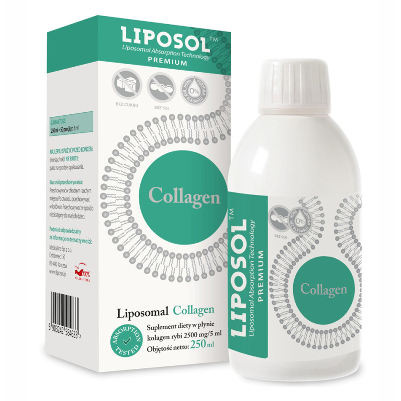 LIPOSOL LIPOSOMALNY COLLAGEN RYBI 5g/10ml-250ml