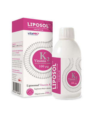 LIPOSOSL LIPOSOMALNA WIT. K2 (Vita MK7)100uq-250ml
