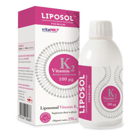 LIPOSOSL LIPOSOMALNA WIT. K2 (Vita MK7)100uq-250ml