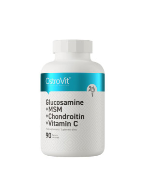 OSTROVIT GLUCOSAMINE+MSM+CHONDROITIN+VIT.C-90tab