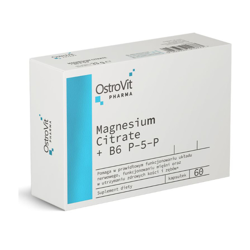 OSTROVIT PHARMA MAGNESIUM CITRATE+B6 P-5-P 60 kaps