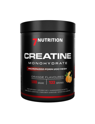 7 NUTRITION CREATINE 500g - orange