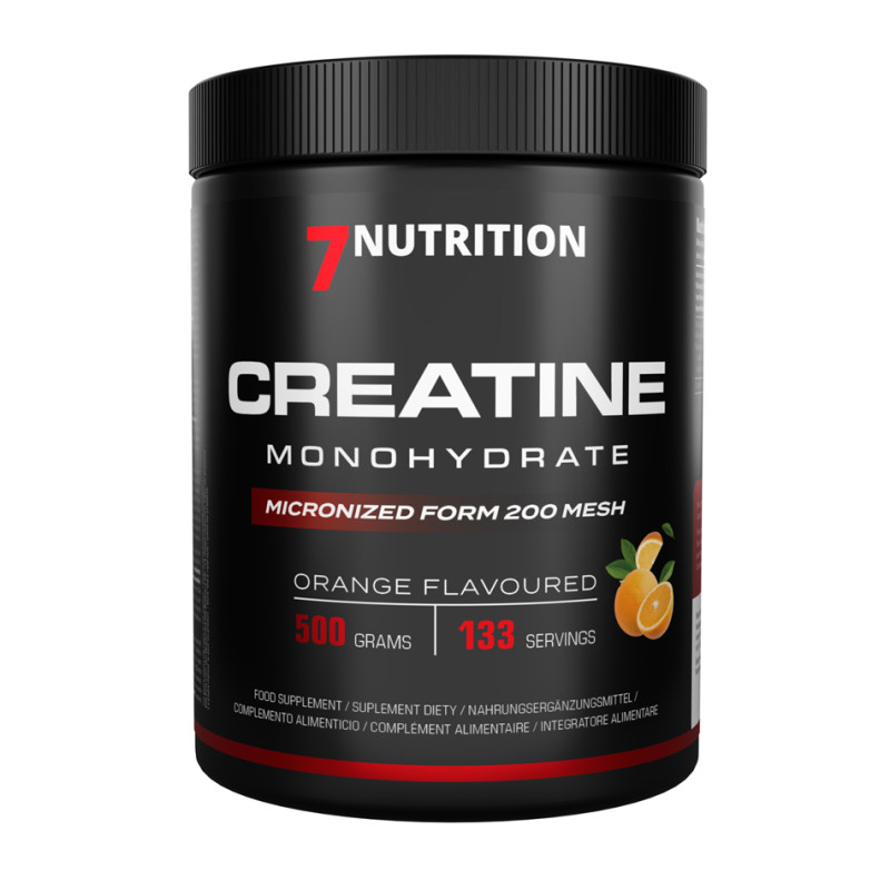 7 NUTRITION CREATINE 500g - orange