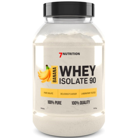 7 NUTRITION WHEY ISOLATE 90 - 500g - banan