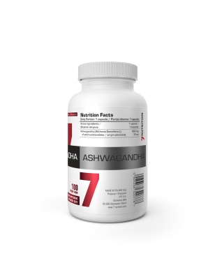 7 NUTRITION ASHWAGANDHA 666mg - 100kaps
