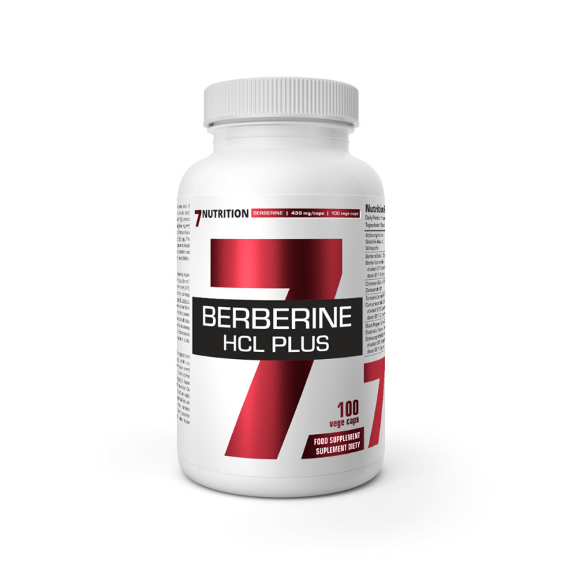 7 NUTRITION BERBERINE HCL PLUS 100 kaps