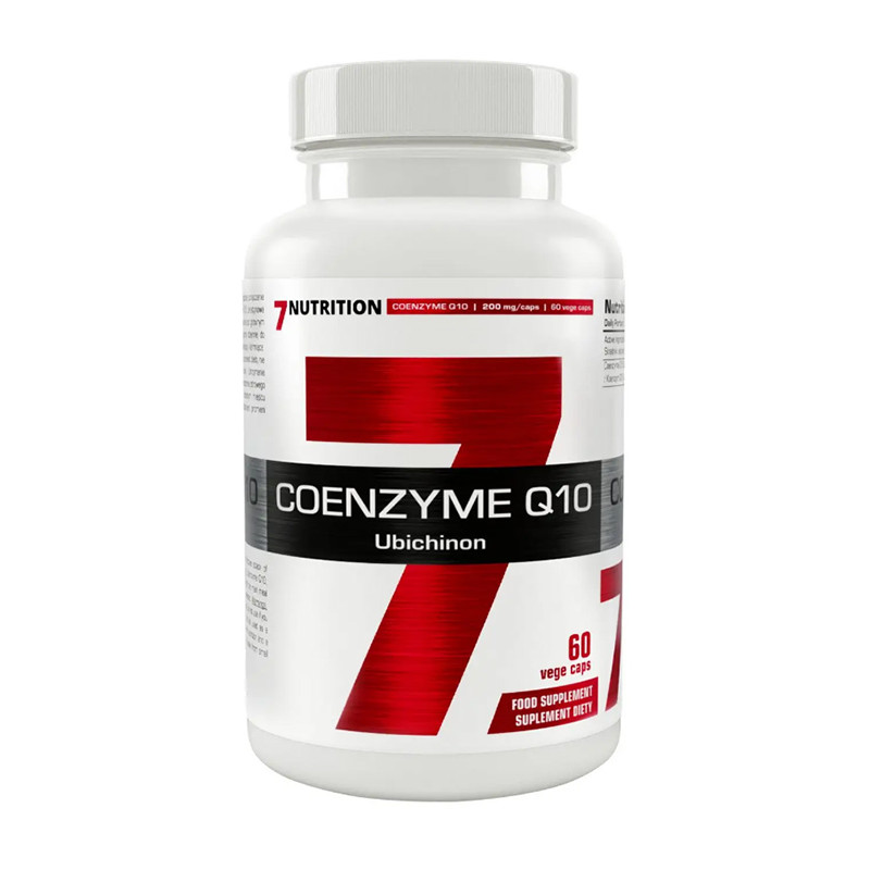 7 NUTRITION COENZYME Q10 200mg UBICHINON - 60kaps 7 NUTRITION COENZYME Q10 200mg UBICHINON - 60kaps