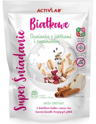 ACTIVLAB SUPER ŚNIADANIE owsianka z jab-cyn 300g