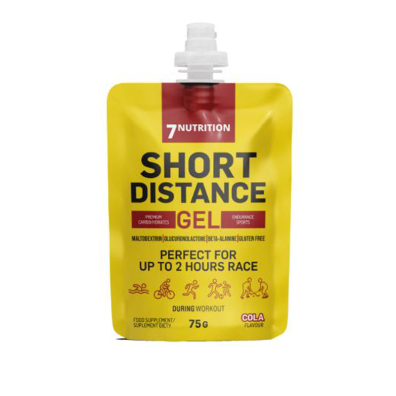 7 NUTRITION SHORT DISTANCE GEL 75g - cola