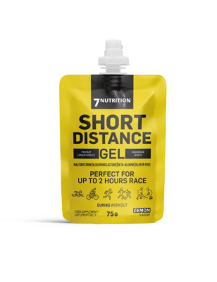 7 NUTRITION SHORT DISTANCE GEL 75g - cytryna
