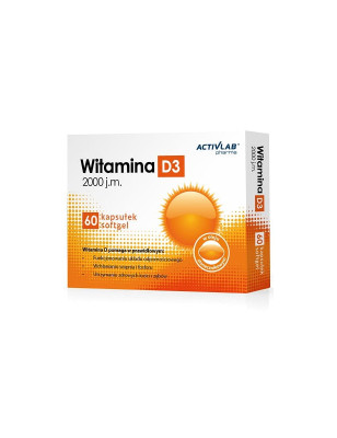 ACTIVLAB PHARMA WITAMINA D3 2000 j.m.- 60kaps