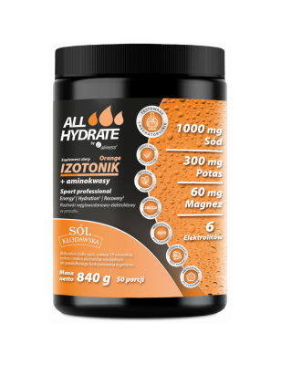 ALINESS ALLHydrate IZOTONIK Orange 840 g - 50 por