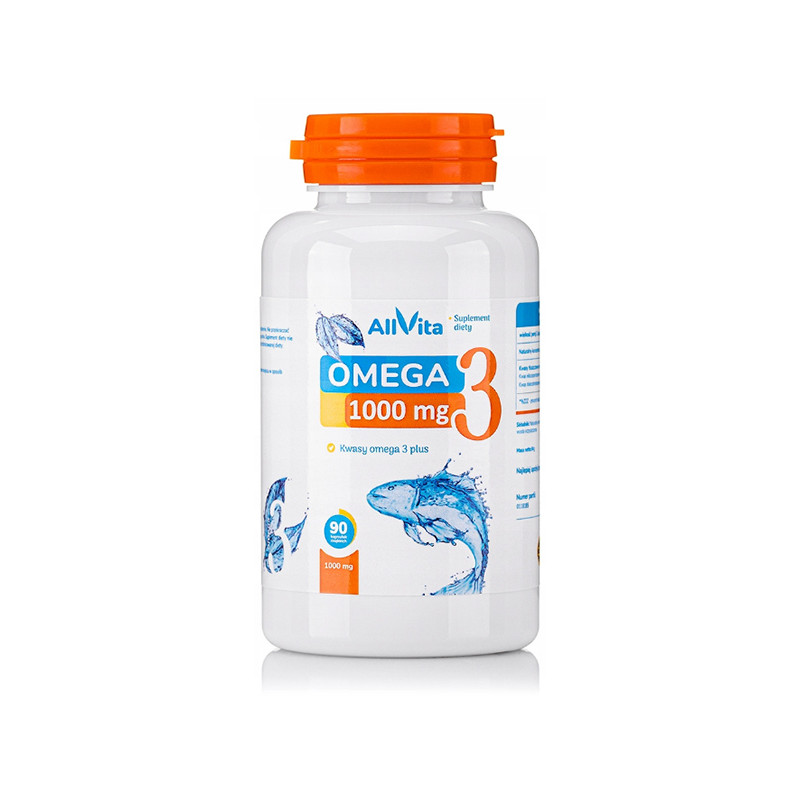 ALLVITA OMEGA 3 1000mg - 90 kaps ALLVITA OMEGA 3 1000mg - 90 kaps